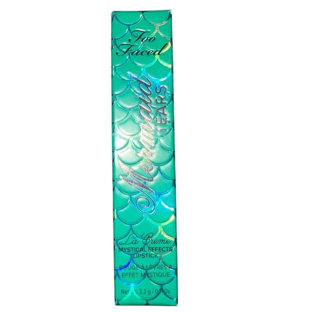 NWB Too Faced Mermaid Tears🧜‍♀️ La Creme Mystical Effects Lipstick Mermaid Tears